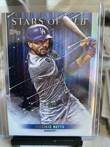2022 Topps Series 1 MOOKIE BETTS Stars Of MBL HoloFoil Insert LA Dodgers ⚾️🔥 - Picture 1 of 2