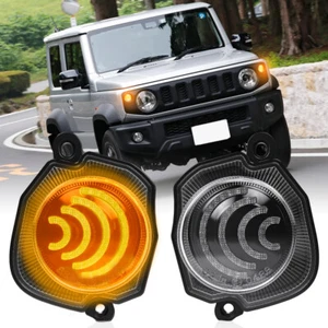 Turn Signal Lights Amber Fog Lamps For Suzuki Jimny 2018 19 20 2021 2022 2023 24 - Picture 1 of 7