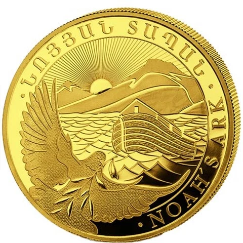 2023 1 Gram Armenian Gold Noah’s Ark Coin Cover
