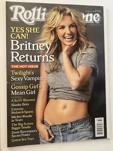 BRITNEY SPEARS Rolling Stone Magazine December 2008 USA - Picture 1 of 7