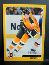 Ivan Huml 2003-04 Topps Gold Variant Parallel#19/50 Card#177!Bruins LW Star