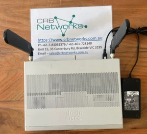 Cisco C1117-4PLTELAWZ Integrated Services Router W Antennas + PSU - 1YrWty - Bild 1 von 3
