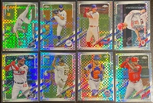 Topps 2021 Chrome X-FRACTOR REFRACTORES con novatos ¡tú eliges descuentos!¡! - Imagen 1 de 74