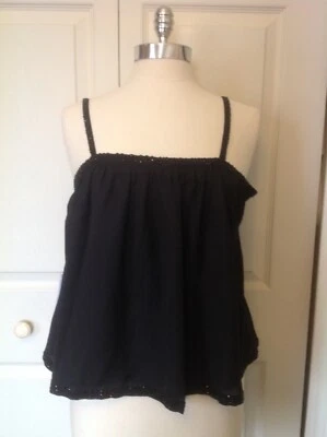 Cami Susana Monaco negra adornada con cuentas talla 6 nueva con etiquetas Foto 1 de 4