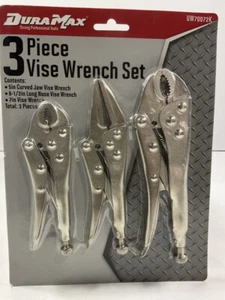 Dura Max UW70072K Vise Wrench Set, 3-Piece - Picture 1 of 4