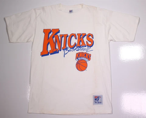 Vintage 80's-90's New York Knicks The Game Single Stitch T-Shirt Large Cover