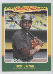 1986 Fleer Limited Edition Baseball Superstars Box Set Tony Gwynn #22 HOF