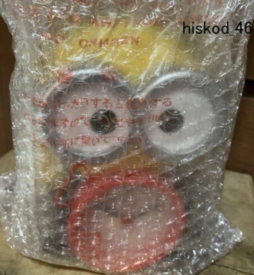 RHYTHM Minion Bob Place Clock Voice Alarm Figure Animation Movie Clock Yellow - Image 1 of 4