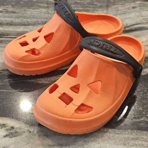 Crocs Calabaza Naranja Niños Halloween Niños Talla 3 - Imagen 1 de 8