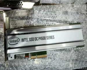 Intel DC P4500 Series 8TB SSD PICE AIC HHHL PCIE3,0x4 SSDPEDKX080T7 SSD - Bild 1 von 2