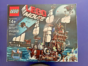 RETIRED LEGO 70810 LEGO Movie MetalBeard's Sea Cow- Complete, Sorted, Box