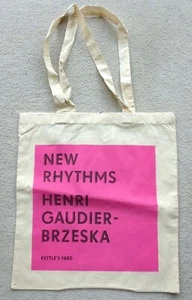 BOLSO DE MANO HENRI GAUDIER-BRZESKA EXPOSICIÓN DE ARTISTAS PATIO HERVIDORES Nuevos Ritmos - Imagen 1 de 5