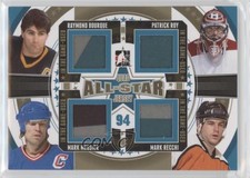 2013-14 In the Game-Used All-Star Quad Jersey Silver /60 Ray Bourque Patrick Roy
