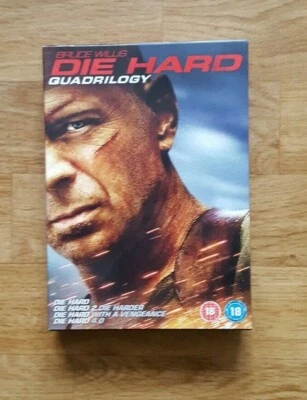 Die Hard Quadrilogy DVD box set (2008) Bruce Willis, McTiernan (DIR) 4 discs - Image 1 of 4
