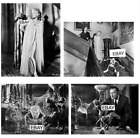 LOT DE PHOTOS DE FILMS D'HORREUR HOUSE ON HAUNTED HILL 1959 #1 (4) PRIX VINCENT FANTÔMES