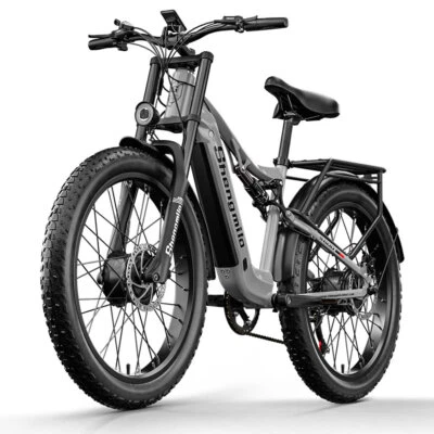 Shengmilo S600 26 Zoll Elektrofahrrad E Mountainbike 2000W E-Bike Dual Motor 48V - Bild 1 von 4