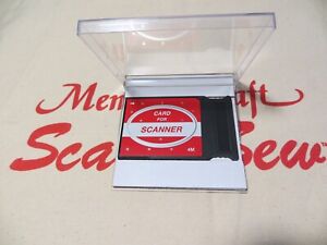 Janome Memory Card Scan'n Sew PC Janome 9000 , 5700,5000, Elna CE20
