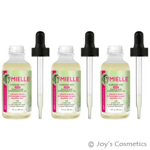 3 MIELLE Rosemary Mint Light Scalp & Hair Strengthening Oil "3 Pieces Light Set" - Picture 1 of 8