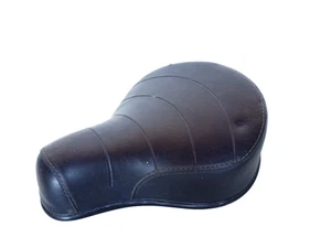 1970's  Kreidler puch OEM Moped Single Spring Saddle Solo Seat Black Vinyl - Bild 1 von 10