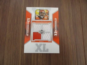 2006 Upper Deck NFL Football XL Memorabilia T.J. Houshmanzadeh Jersey Card Patch - Picture 1 of 8