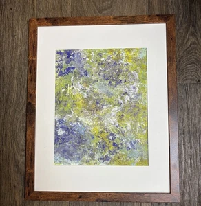 Abstrakte Kunst - gerahmt - Originalstück von Krista - Bild 1 von 2
