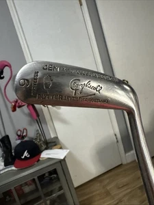 George Nicoll Metal Hickory Look Shaft Putter - Picture 1 of 5