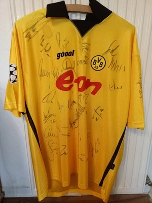 Trikot, Heimtrikot, Borussia Dortmund, Größe XL, 2003/2004, signiert,Eon,gool - Bild 1 von 4