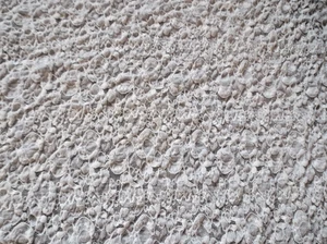 Stretch White Crinkle Lace Fabric 3m 80cm x 190cm #L167A Slight Stain last image - Picture 1 of 3