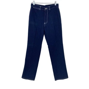 Vintage 80er Jahre Gitano Damen Gr. 29 High Rise Straight Leg Jeans Dark Wash - Bild 1 von 8