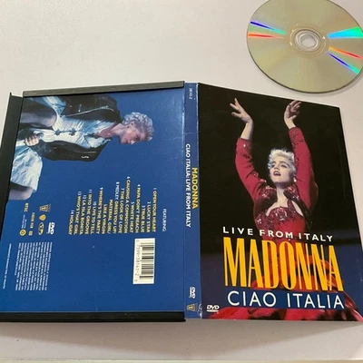 Madonna Live From Italy Ciao Italia DVD 1987 Concert Tour - Imagem 1 de 2
