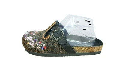 Zuecos retro vintage Skechers Somethin Else sin cordones talla 8 cuentas/estrás Foto 1 de 4