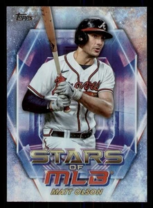Matt Olson 2023 Topps Actualización #SMLB-66 Estrellas de MLB Atlanta Braves - Imagen 1 de 2