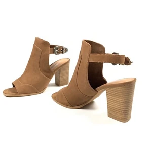 Seychelles Womens Ecosystem Heeled Sandal Beige Tan Size 9 - Picture 1 of 8