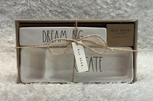 Juego de Escritorio Rae Dunn de Magenta "DREAM BIG & CREATE" Placa y Bandeja - Imagen 1 de 7