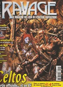 RAVAGE N°13 HEROCLIX / CELTOS / DARK AGE / INCARNATION 2/ HEAVY GEARE /WH BATTLE - Imagen 1 de 2