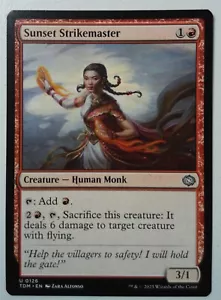 Sunset Strikemaster *Uncommon* Magic MtG x1 Tarkir Dragonstorm - Picture 1 of 2