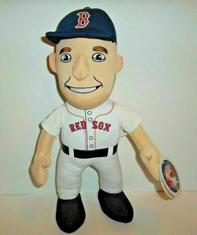 Boston Red Sox Dustin Pedroia #15 Plush 14" Stuffed Figure Doll Toy with Tag Cover