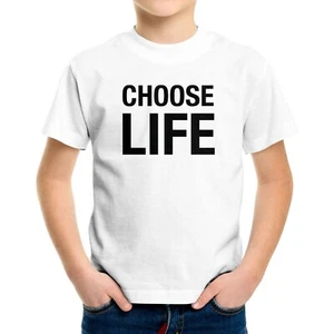 Choose Life Motivational Christian Pro Life Slogan Toddler Kids T-shirt gift - Picture 1 of 15