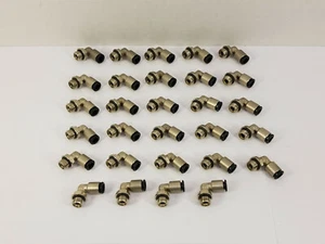 (29) Swivel Elbow Push-In L Fitting - (G1/4 Threaded, 8mm/5/16) - QSL-G1/4-8 - Picture 1 of 10