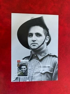 AUSTRALIA 1995 MAXI CARD FDI WW2 TOM DIVER DERRICK - Picture 1 of 2