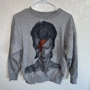 David Bowie Aladdin Sane Men's Crewneck Sweatshirt S - Picture 1 of 5