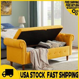 Save Space with Style: Our Sofa Stool with Storage is a Must-Have