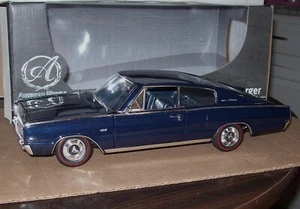 1:18 Rare DARK BLUE 19966 Dodge Charger 426 HEMI - American Muscle Authentics - Picture 1 of 10