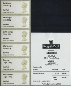 POST & GO 2021 MINT EXPLOSION POSTAL MUSEUM NMRN SUB TRINCOMALEE SH'SPEARE STEAM - Picture 1 of 68