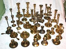 New Listing35 Vintage Brass Candlestick Holders 1 Candelabra - Events-Weddings-Home Decor