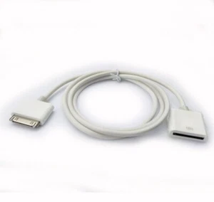 True 30p Dock Extender charge Data audio video Cable for iPhone 4s 3GS iPod ipad - Picture 1 of 10