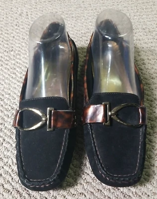 Zapatos planos de ballet negros sin cordones talla 8M ANNE KLEIN iFlex Grecia para mujer Foto 1 de 4