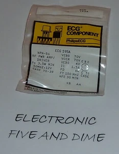 ECG195A T-NPN SI CB RF PO/DR 1 - Picture 1 of 1