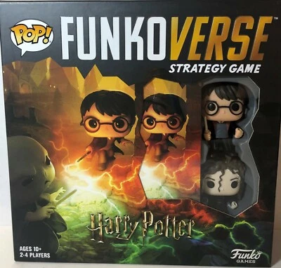 PoP! Juego de Estrategia Funkoverse: Harry Potter 101 Harry, Voldemort, Hermione Foto 1 de 4