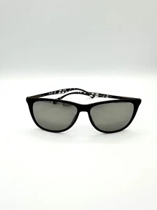 HUGO BOSS Sunglasses Matte Black-Havana / Silver Mirrored Lenses 0823/S YV4 T4 - Picture 1 of 10